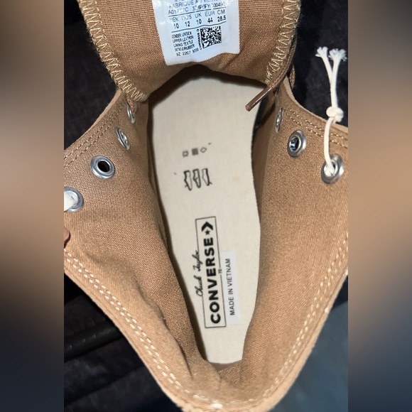 NEW Converse Chuck Taylor 70 leather High Top Sneaker men’s 10/12 woman’s in box - Picture 10 of 12